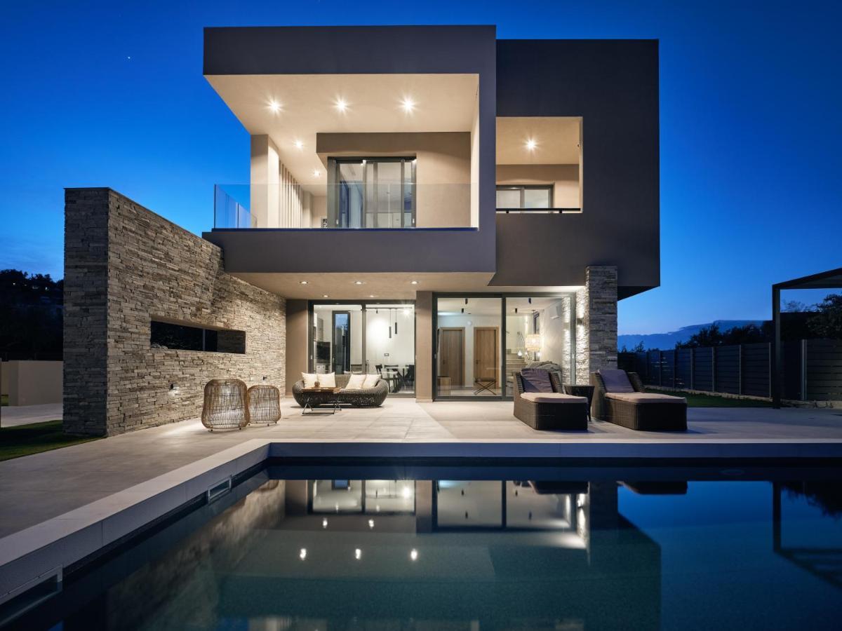 Aguacate Glafki With Heated Private Swimming Pool Villa Tsilivi  Buitenkant foto
