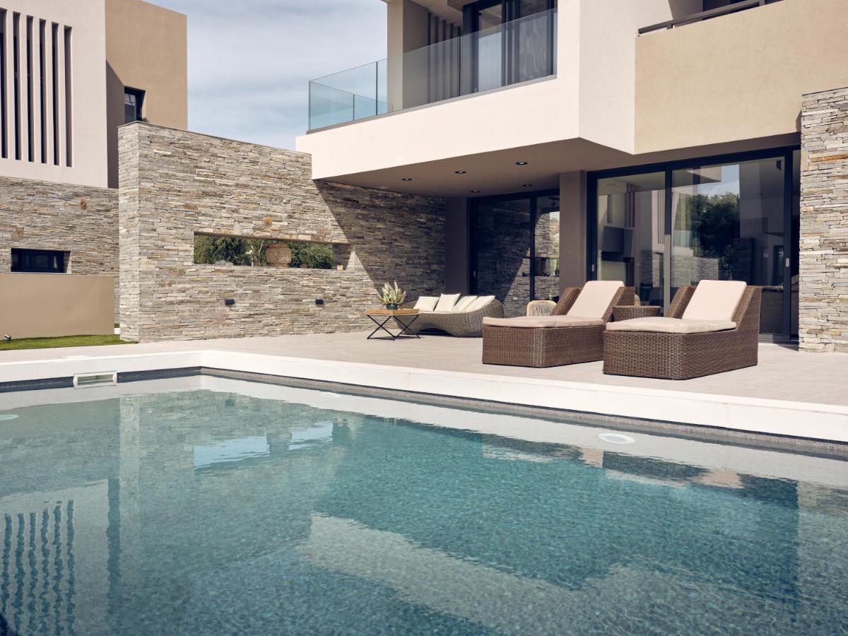 Aguacate Glafki With Heated Private Swimming Pool Villa Tsilivi  Buitenkant foto