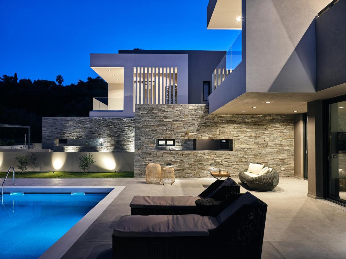 Aguacate Glafki With Heated Private Swimming Pool Villa Tsilivi  Buitenkant foto